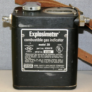 MSA 2B Explosimeter Combustible Gas Indicator  