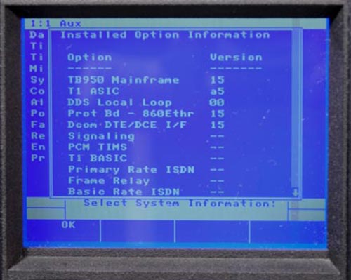 TTC / Acterna T BERD TB 950 Communications Analyzer  